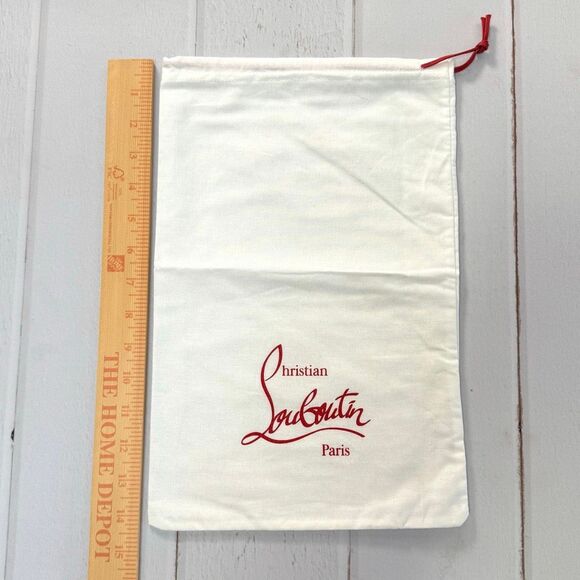 9" X 14" Christian Louboutin Dust Bag Dustbag Travel